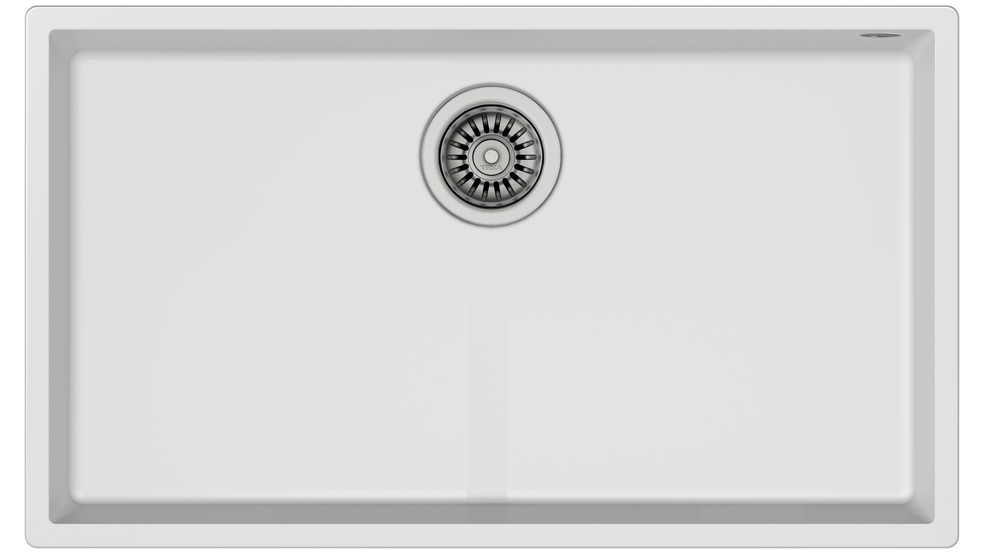 Teka Square 72.40 Arctic White Granite Evye