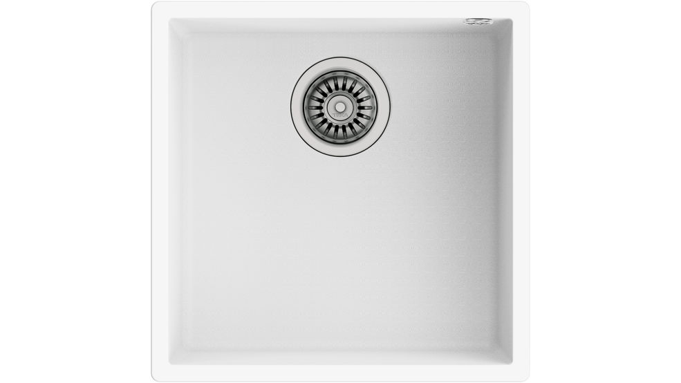 Teka Square 40.40 Arctic White Granite Evye