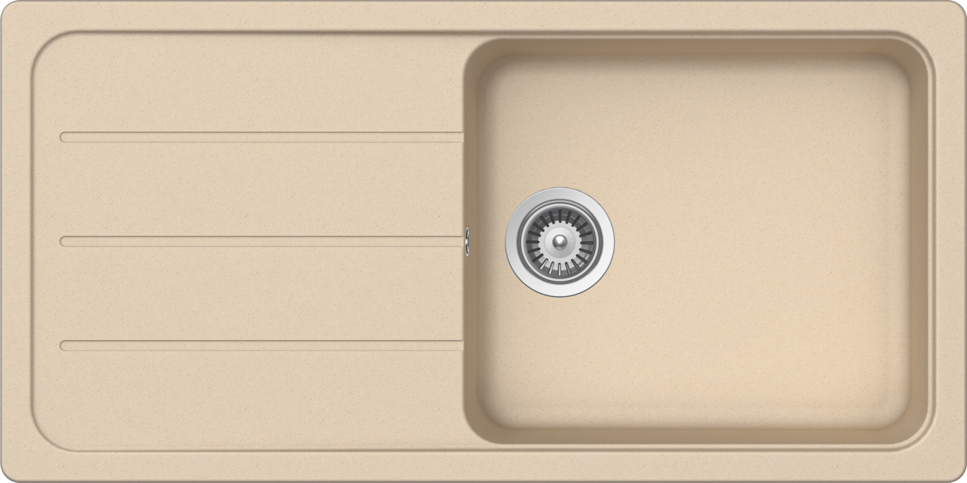 Schock Formhaus D100L Vanilla Granit Eviye