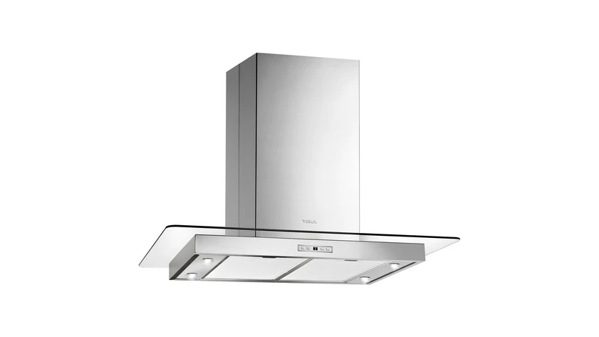 Teka DG3 985 Cam Kanatlı Ada Davlumbaz