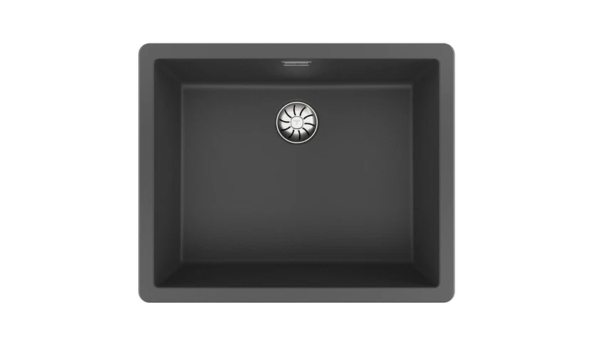 Teka- Radea R10 50.40 M-TG Granit Evye - Tezgahüstü / Tezgahaltı - Dark Grey - 115230052