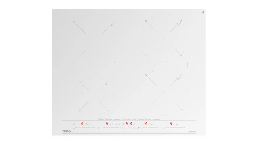Teka IZC 64630 WH MST 60 cm 4 pişirme bölmeli İndüksiyon Ocak ve Direct Function Multislider