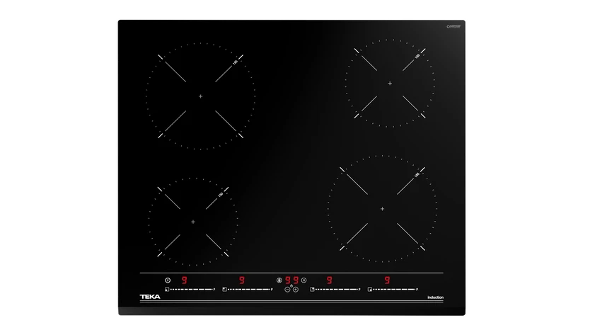 Teka IZC 64010 BK MSS 60 cm 4 pişirme bölmeli İndüksiyon Ocak ve Direct Function Multislider