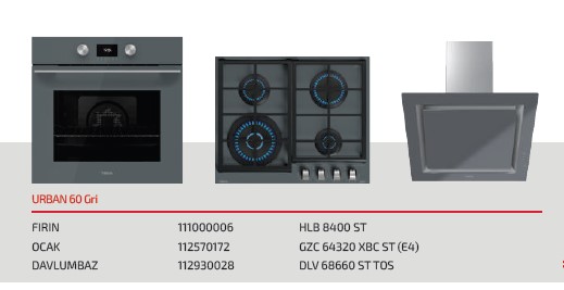 Teka Urban 60 Gri Set