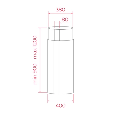 Teka CC 485 BK Ada Tipi Aspiratör