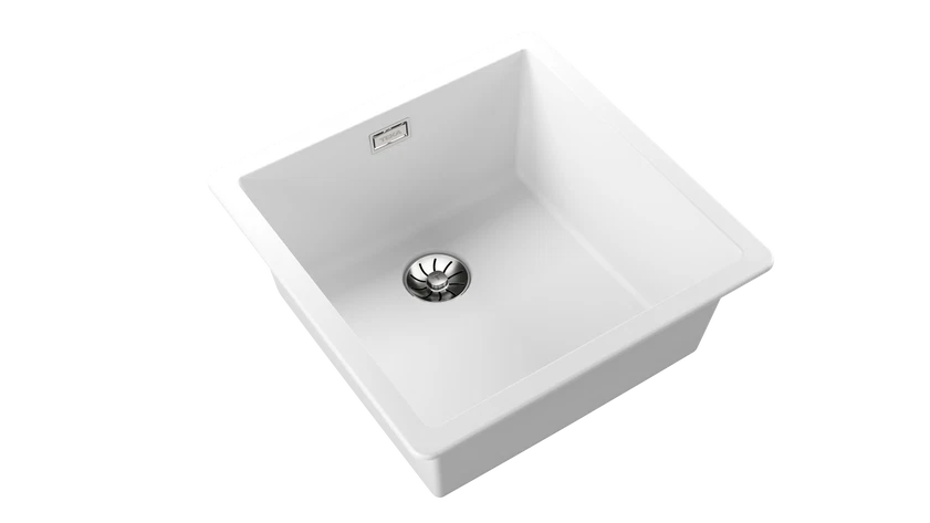 Teka- Radea R10 40.40 M-TG Granit Evye - Tezgahüstü / Tezgahaltı - White -115230050
