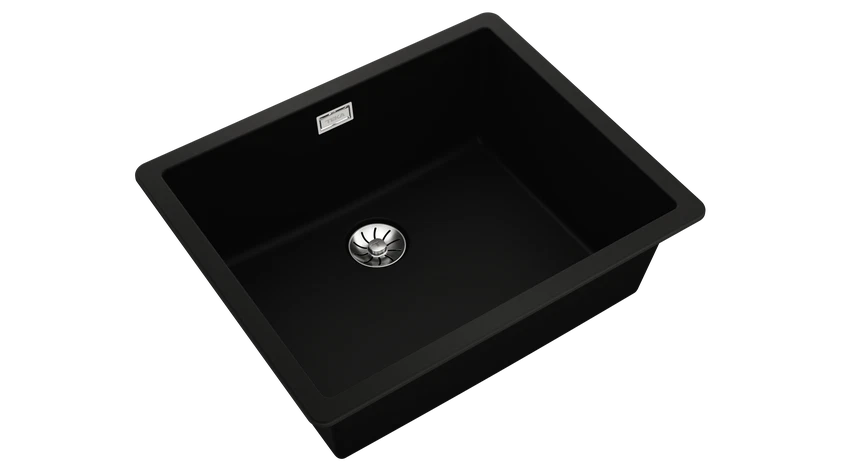 Teka- Radea R10 50.40 M-TG Granit Evye - Tezgahüstü / Tezgahaltı - Black - 115230051
