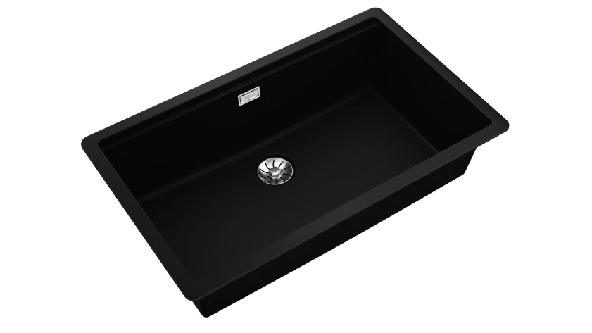Teka- Radea R10 70.40 M-TG Granit Evye - Tezgahüstü / Tezgahaltı - Black - 115230054