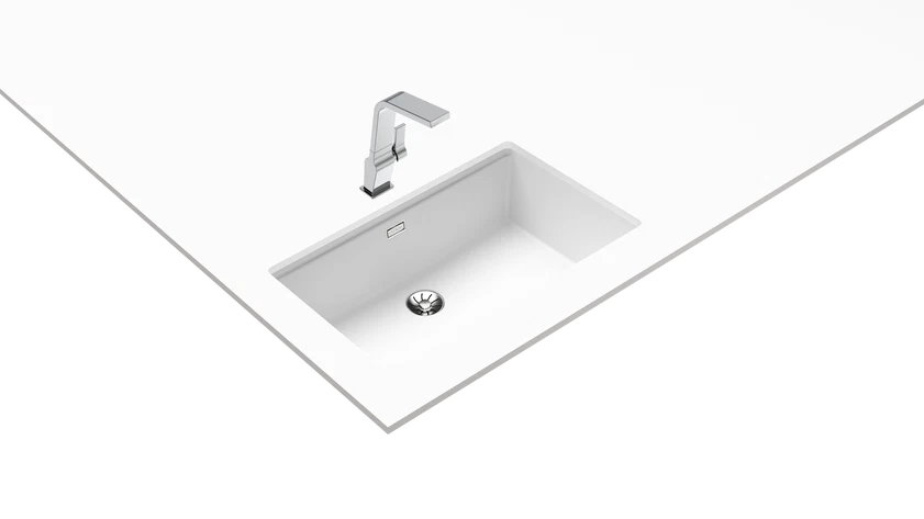 Teka- Radea R10 70.40 M-TG Granit Evye - Tezgahüstü / Tezgahaltı - White - 115230056