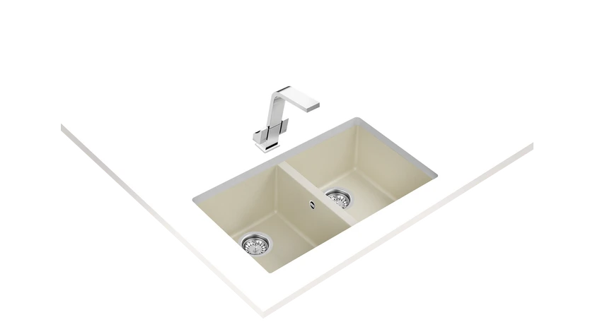 Teka Square 760 TG Bright Cream Granite Evye