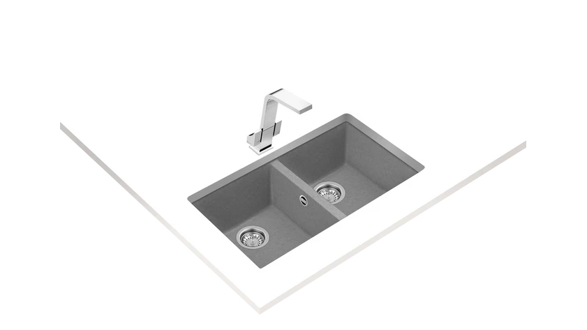 Teka Square 760 TG Stone Grey Granite Evye