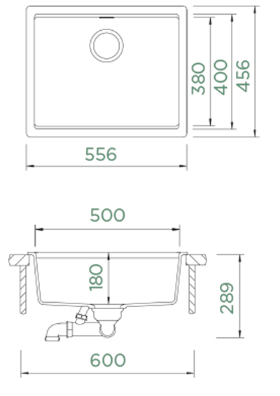 Schock Lahti N-100L Croma Granit Eviye